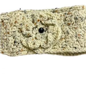 KNITTED HEAD BAND & NECK WARMER
-HAND MADE 
ADJUSTABLE SIZE